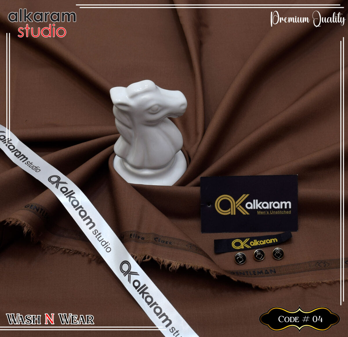 Premium Quality Men’s Wash N Wear AKS-2128