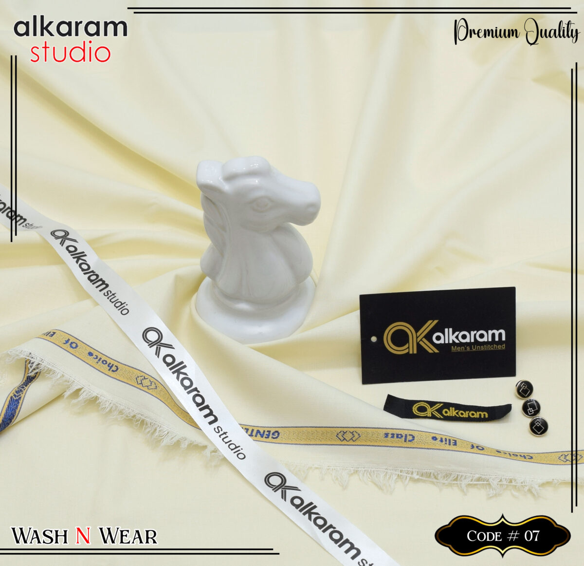 Premium Quality Men’s Wash N Wear AKS-2126