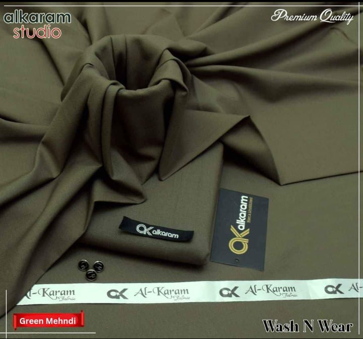 Alkaram Unstitch Premium Wash & Wear AKS 10