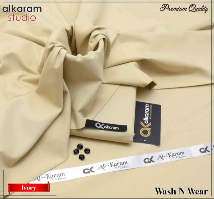 Alkaram Unstitch Premium Wash & Wear AKS 10