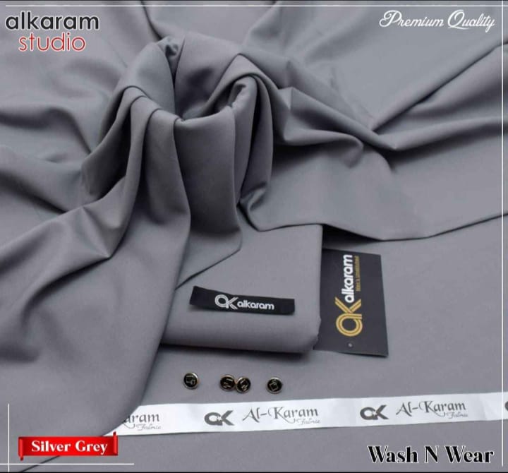 Alkaram Unstitch Premium Wash & Wear AKS 10