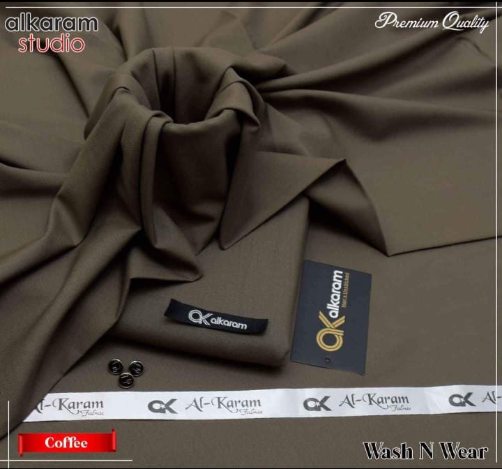Alkaram Unstitch Premium Wash & Wear AKS 10