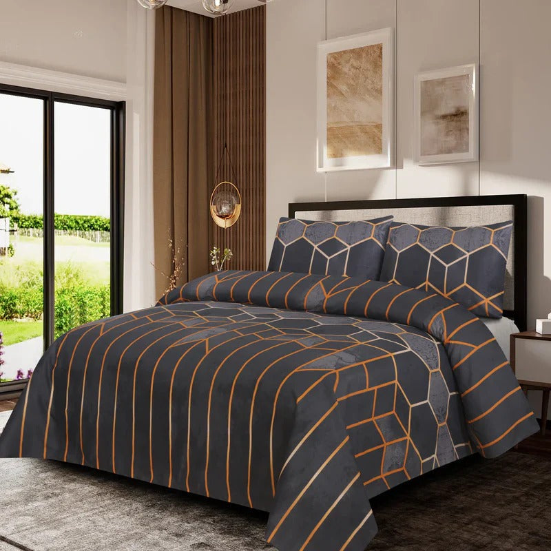 3 Pcs Bed sheet B-288