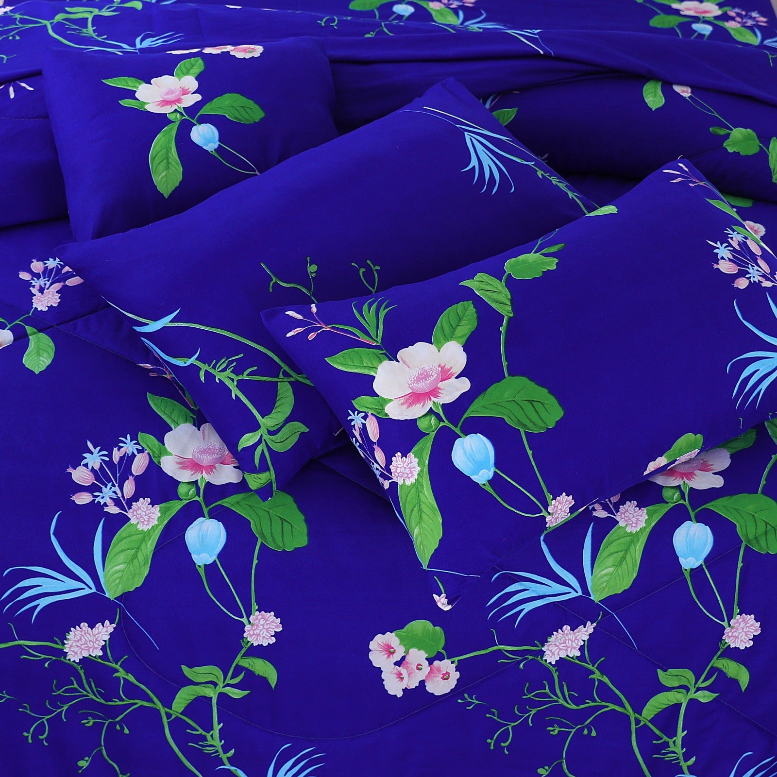 7 Pcs Comforter Set King Size Design KCC 075